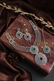 Emerald Necklace Set