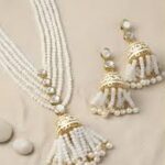 Pearl Tassel  Necklace Set